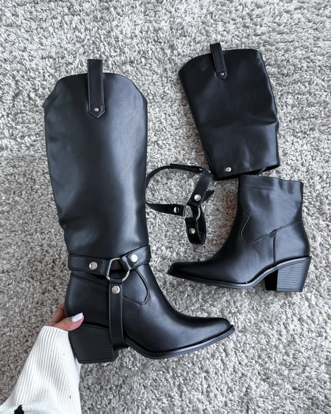 Bota texana desmontable