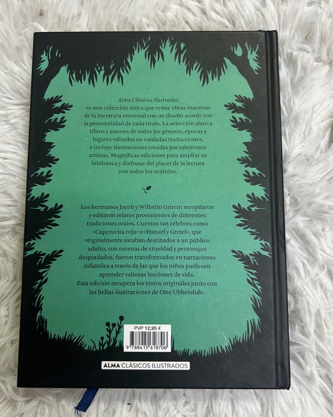 Libro edición tapa dura-Cuentos de los hermanos Grimm