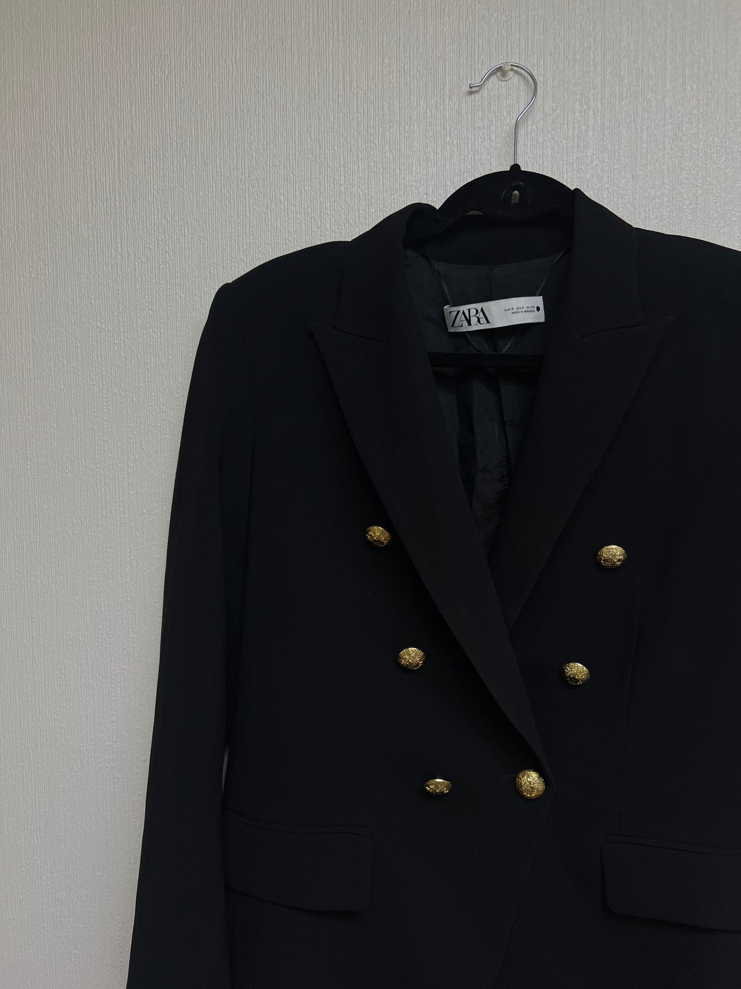 Blazer zara negro