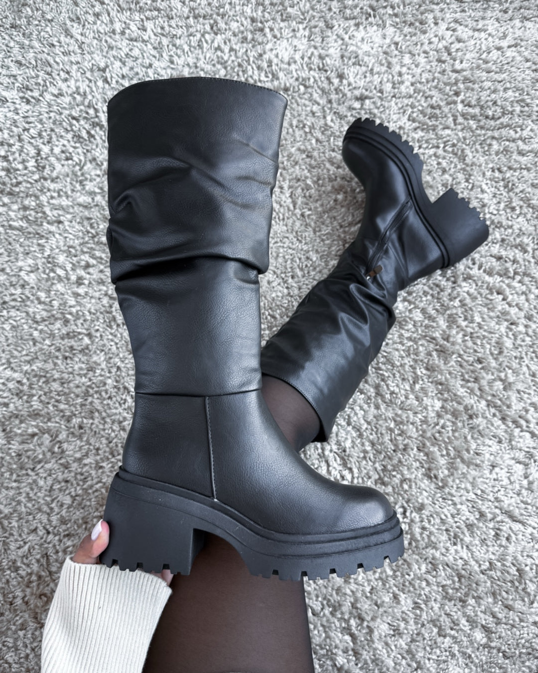 Bota luci negra