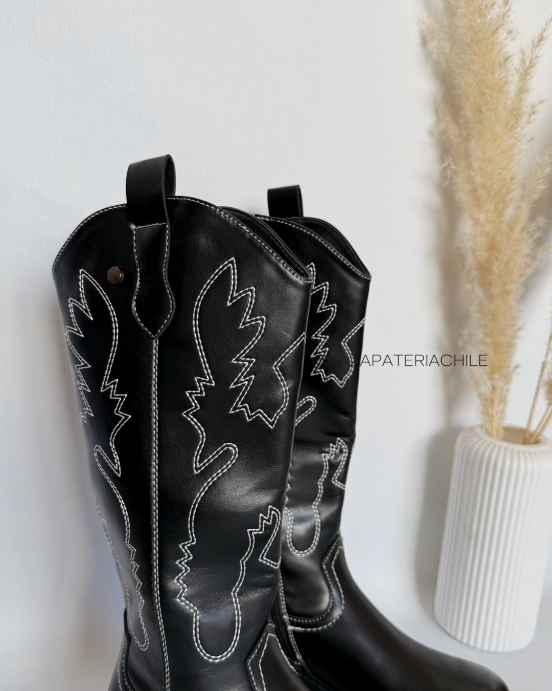 Bota texana plataforma