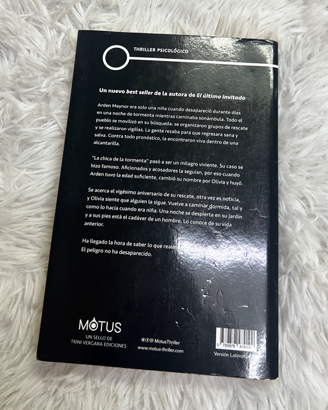 Libro -La chica de la tormenta