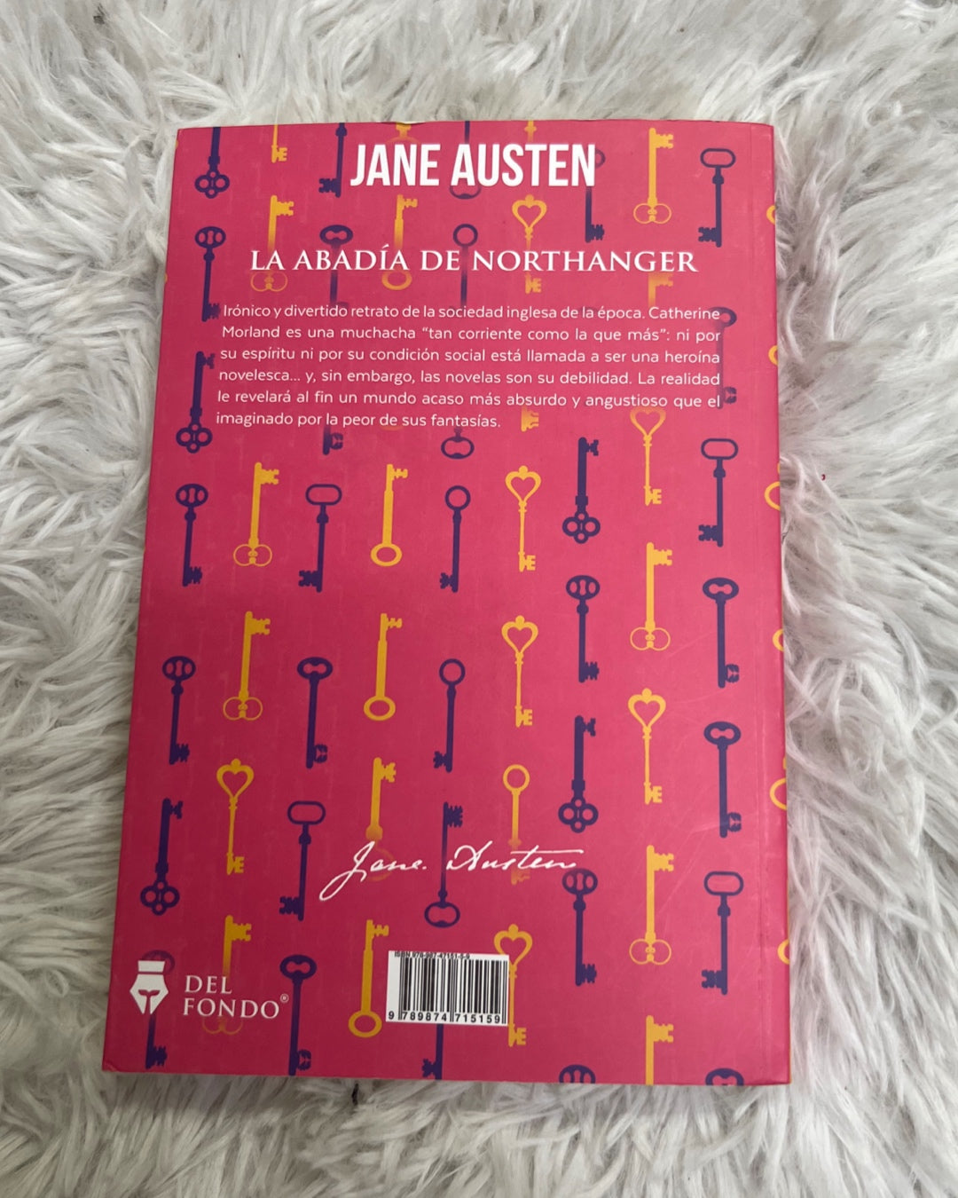 Libro -La abadia de northanger