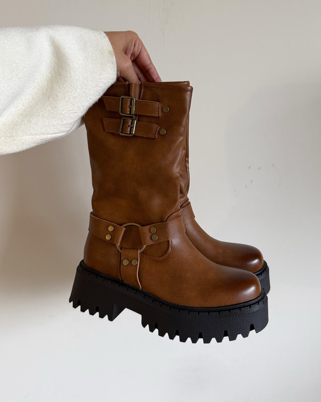 Bota biker II brown