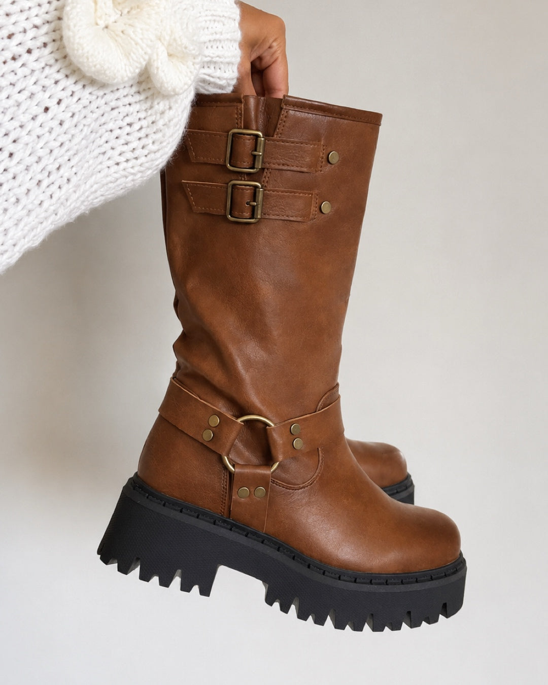 Bota biker II brown