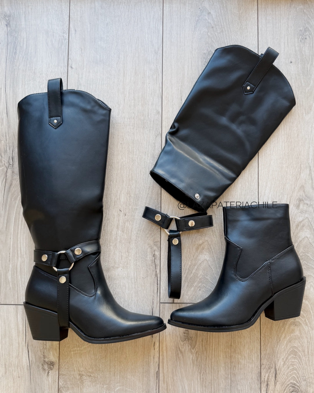 Bota texana desmontable