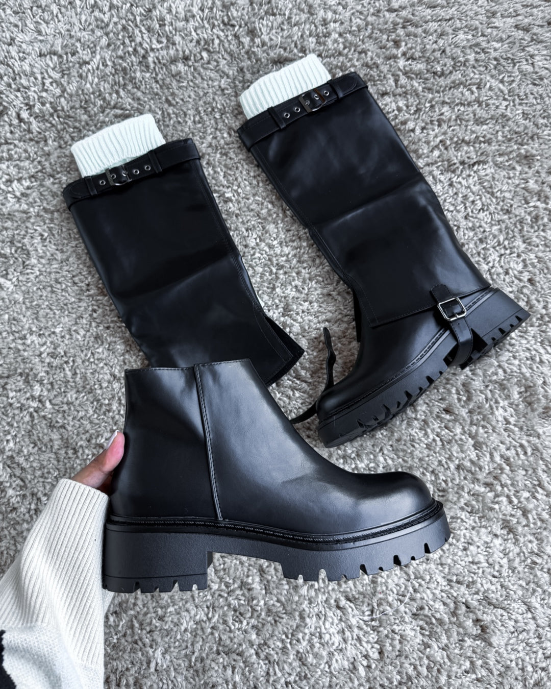 Bota desmontable 2 en 1
