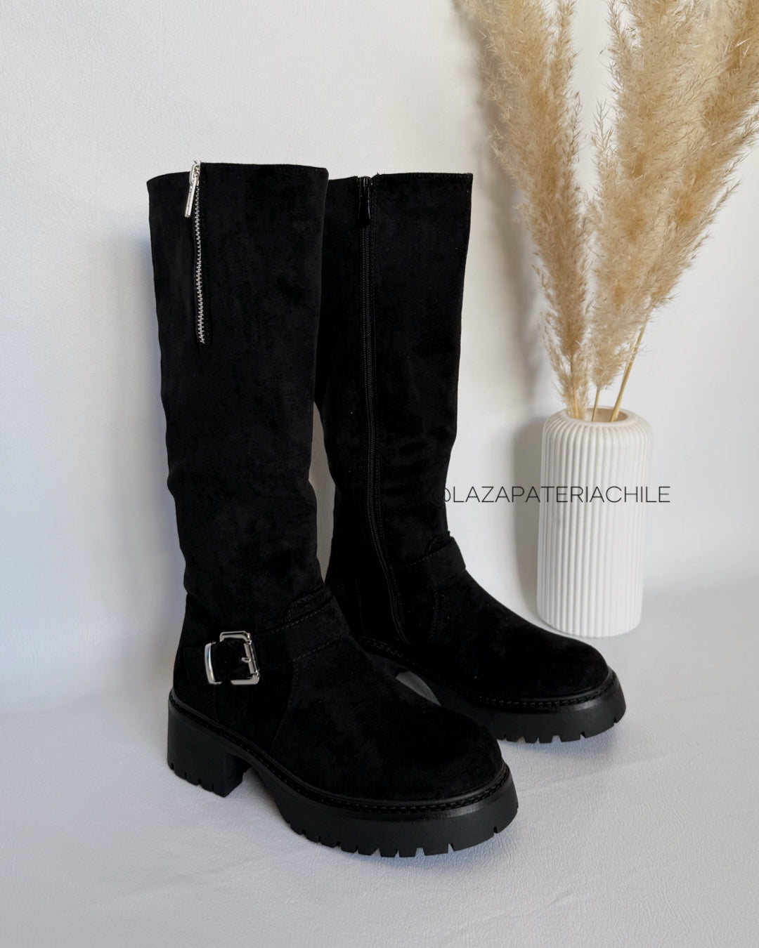 Bota gamuzada