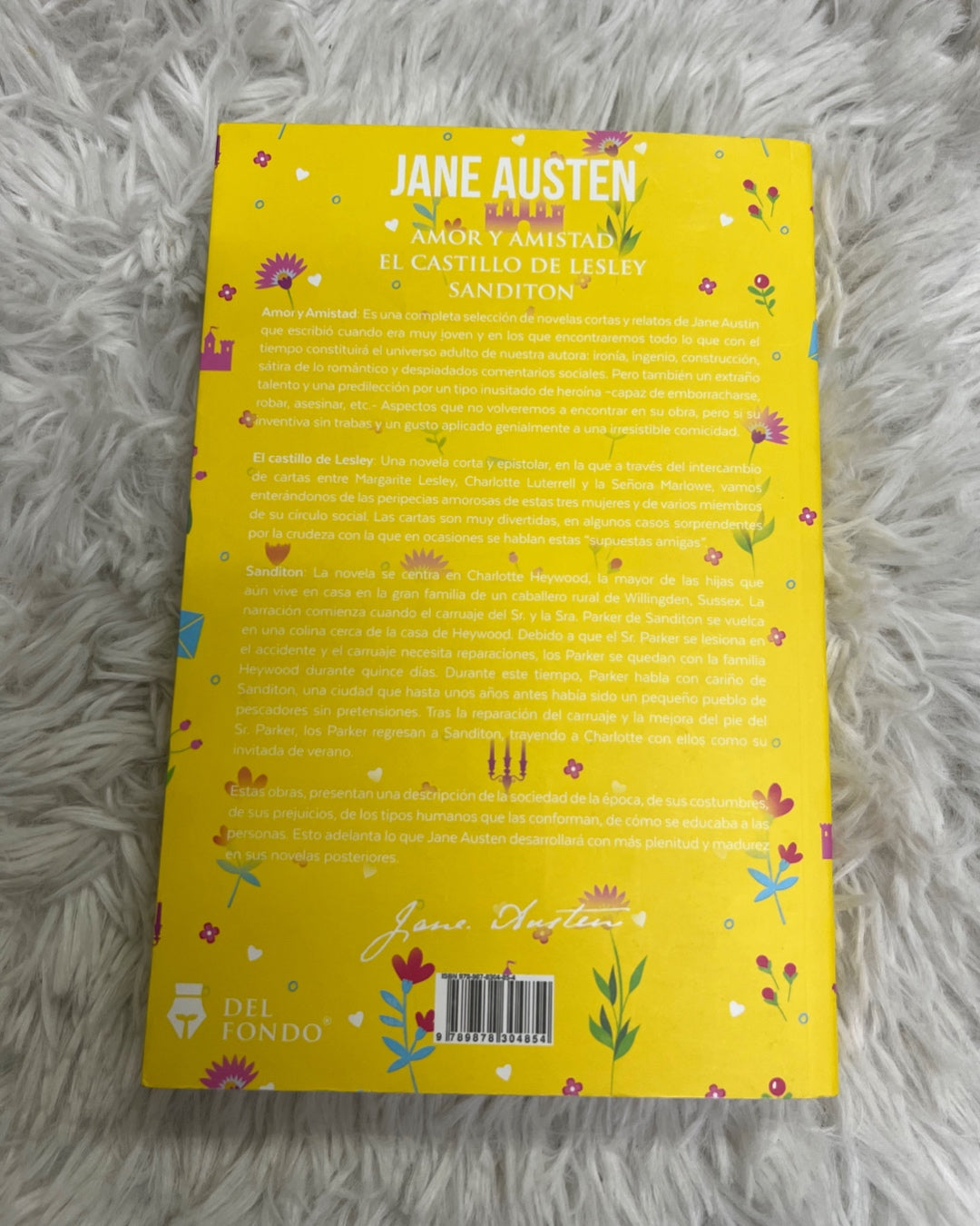 Libro -Amor y amistad/El castillo de Lesley/Sanditon