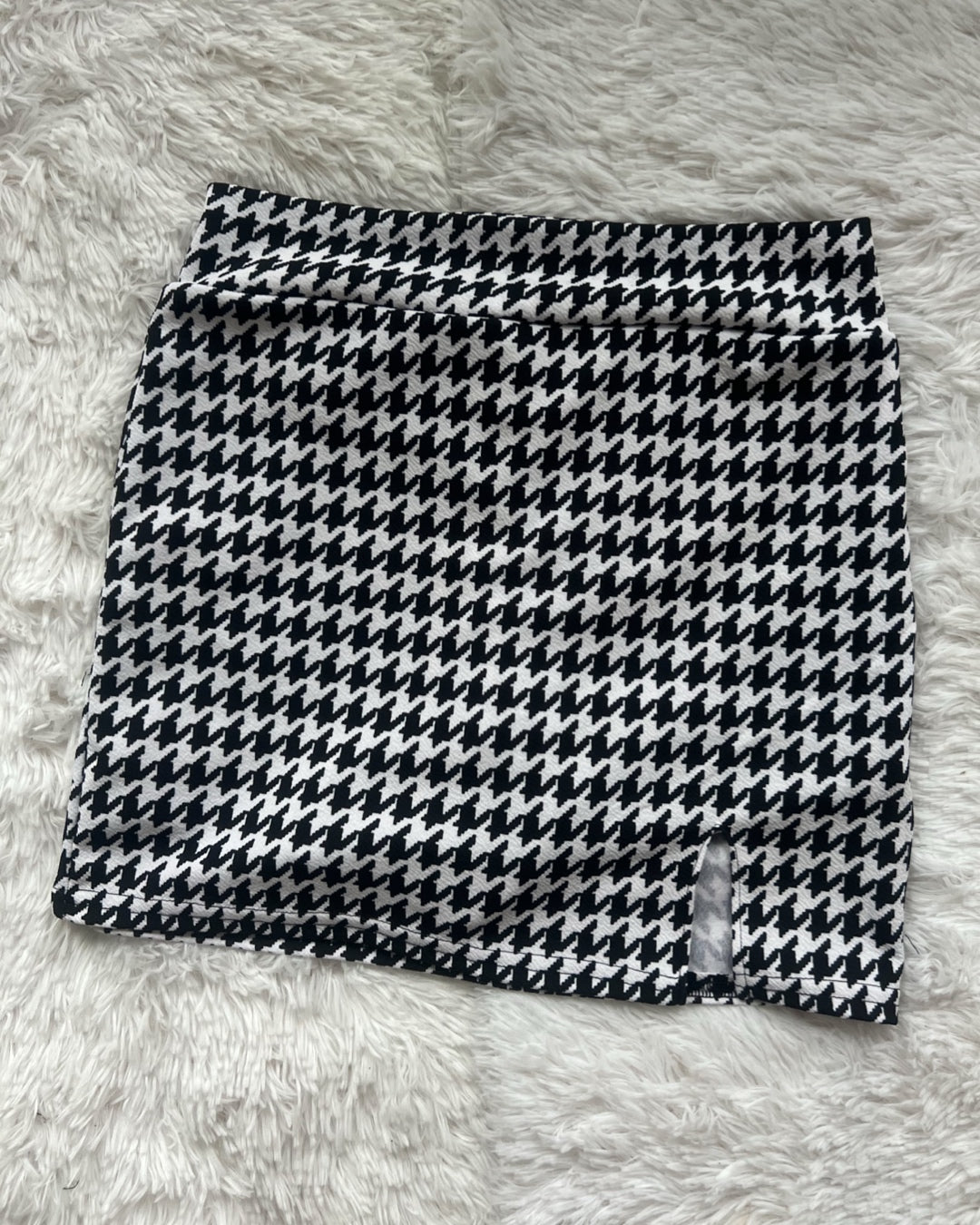 Falda CON short vichy