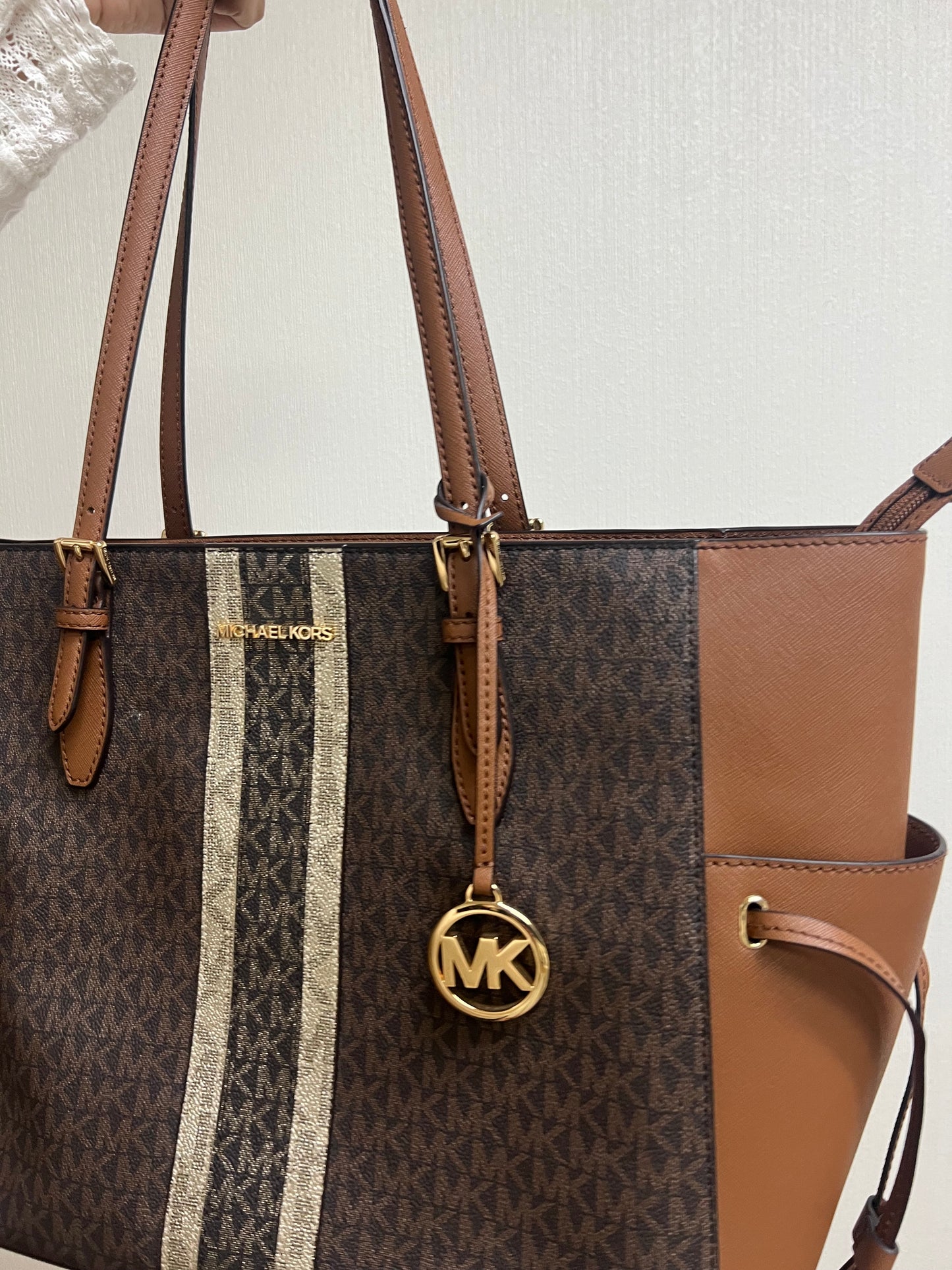Cartera Michael Kors café