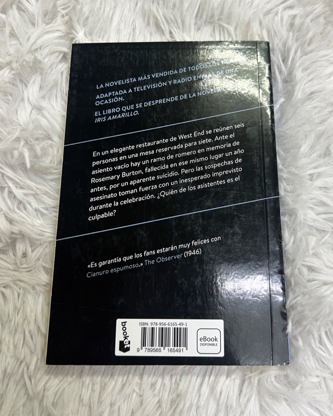 Libro -Cianuro espumoso