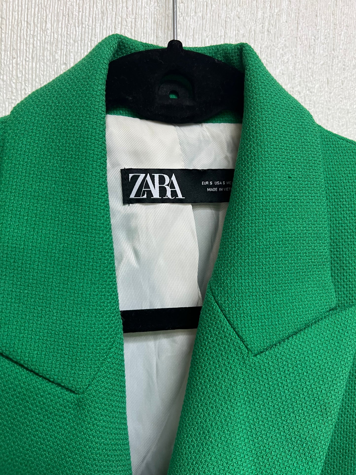 Blazer verde zara