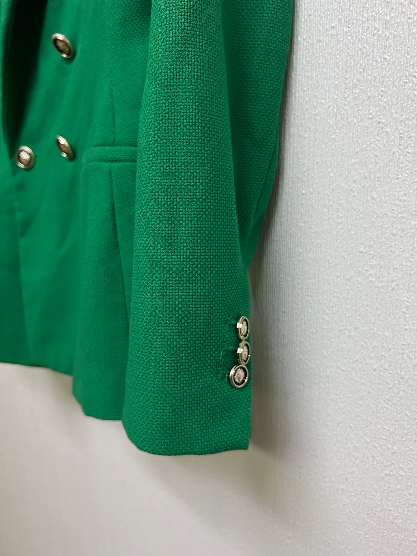 Blazer verde zara