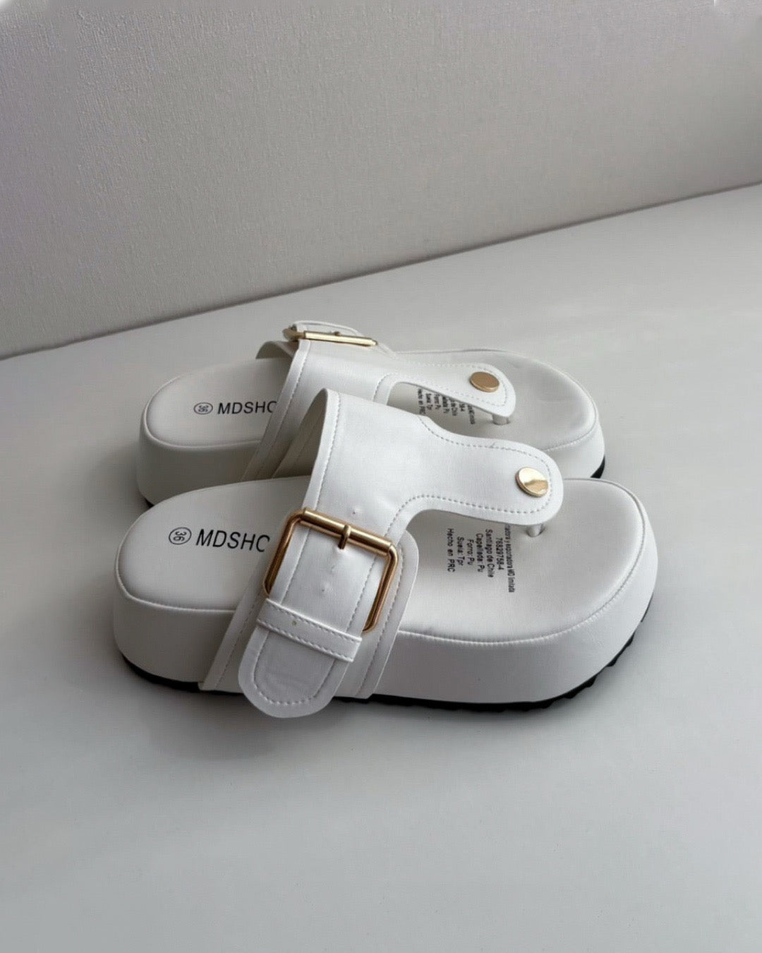 Sandalia Olivia white