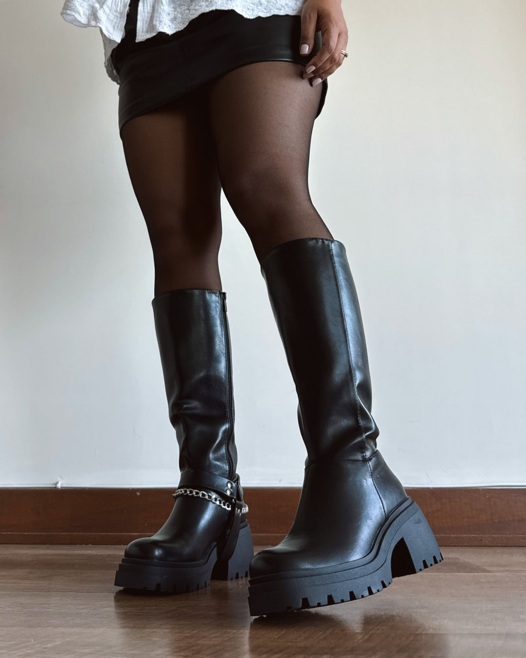 Bota 2 en 1 correa desmontable