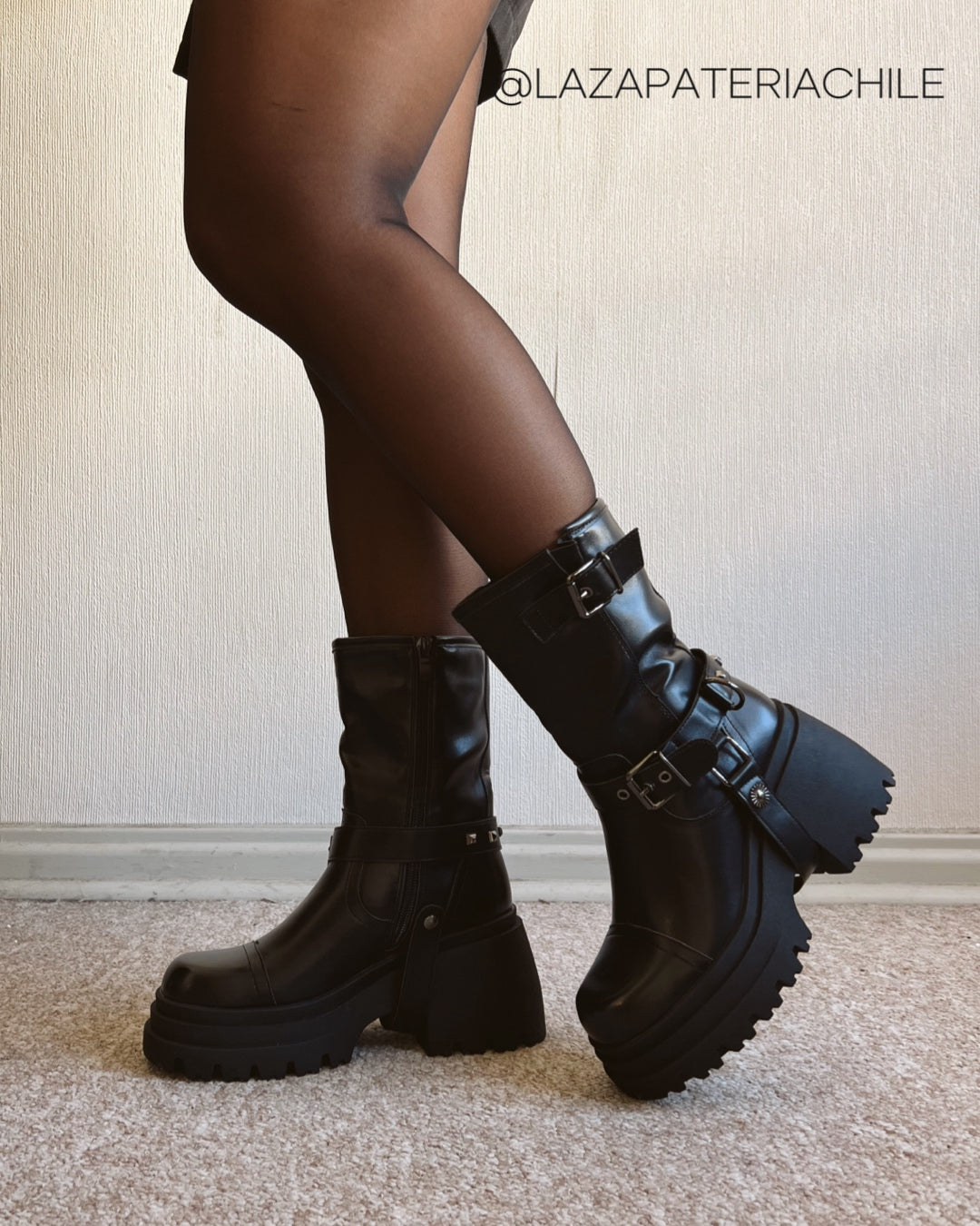 Bota plataforma 2 en 1