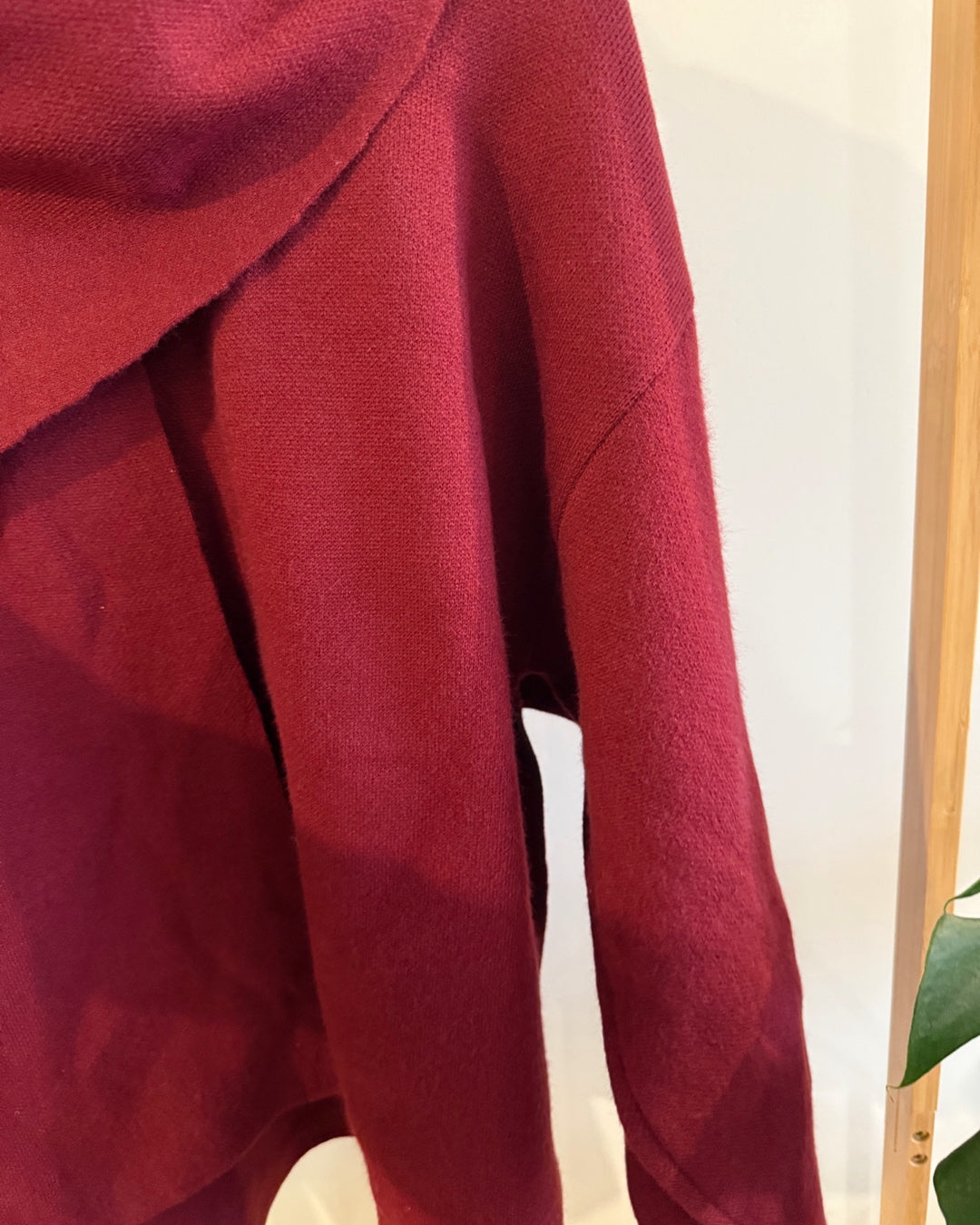 Chaqueta bufanda dupe zara vino