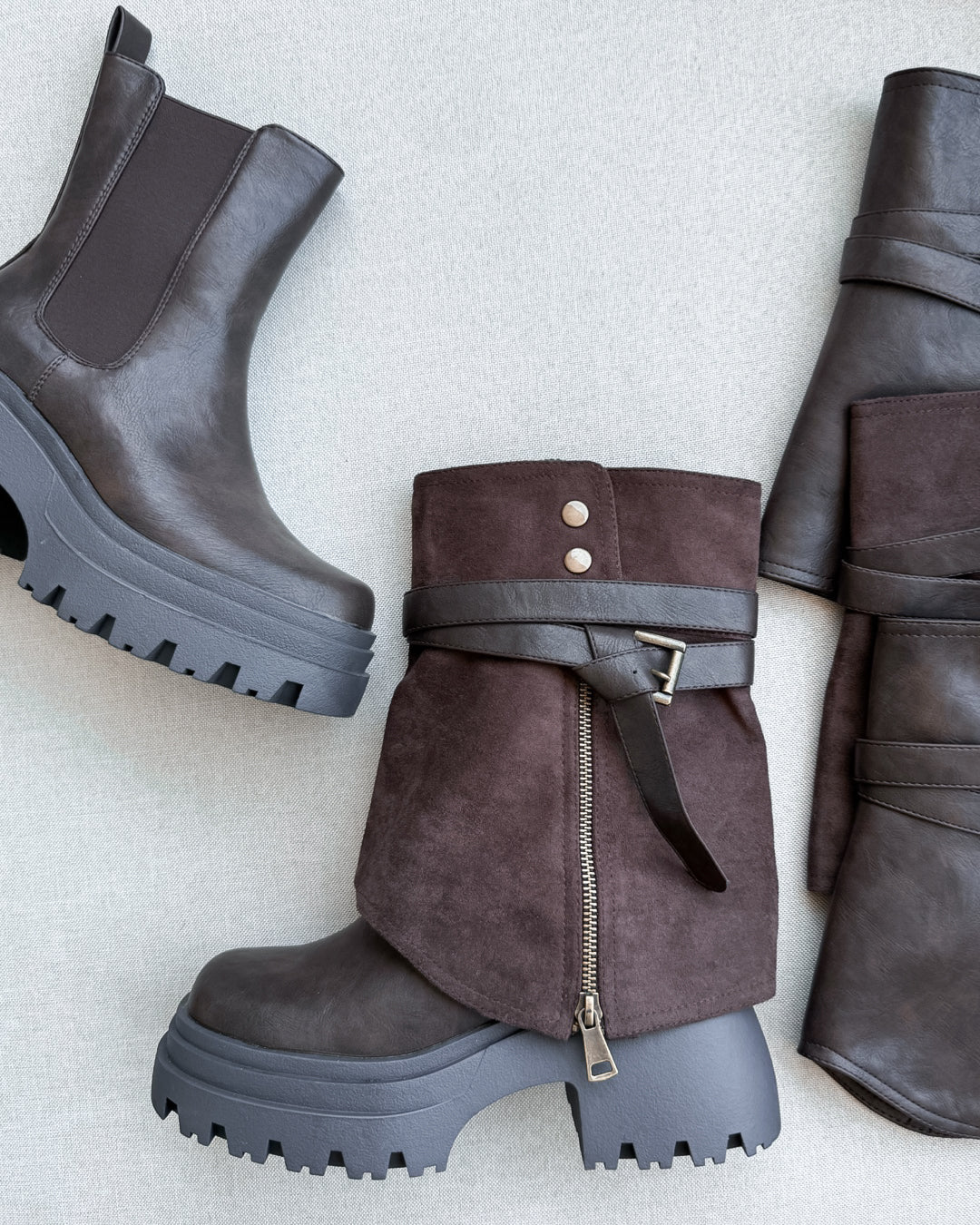 Botín 3 en 1 chocolate