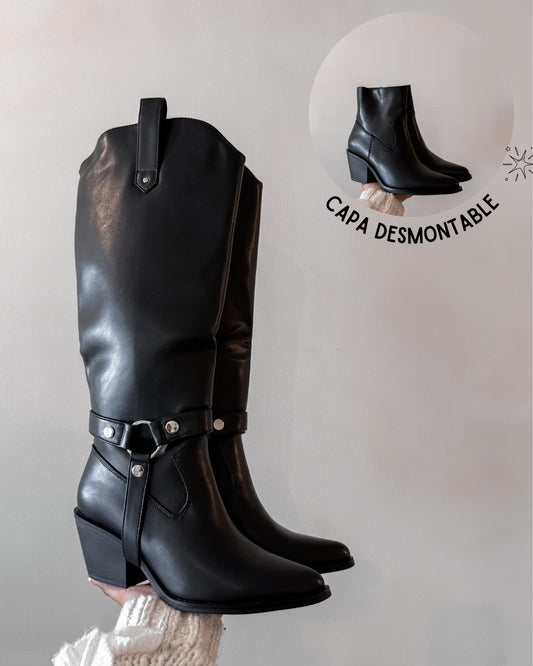 Bota texana desmontable