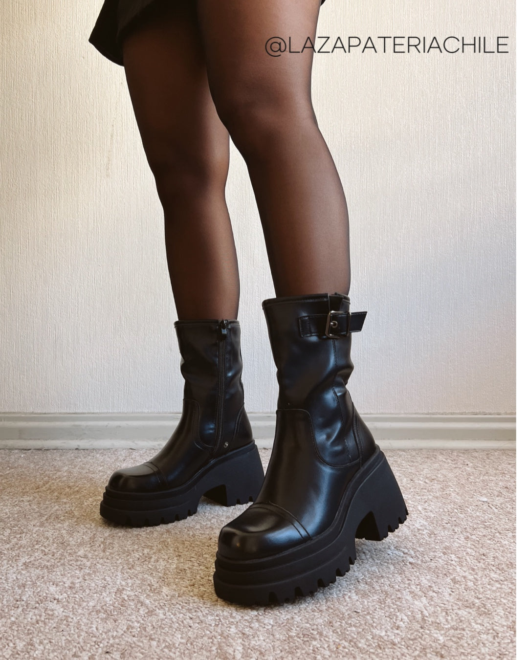 Bota plataforma 2 en 1