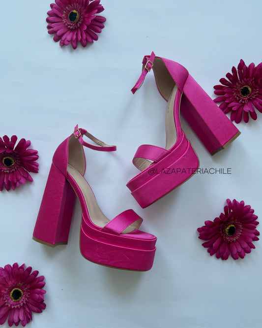Sandalia fucsia