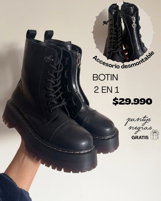 Botin 2 en 1 accesorio