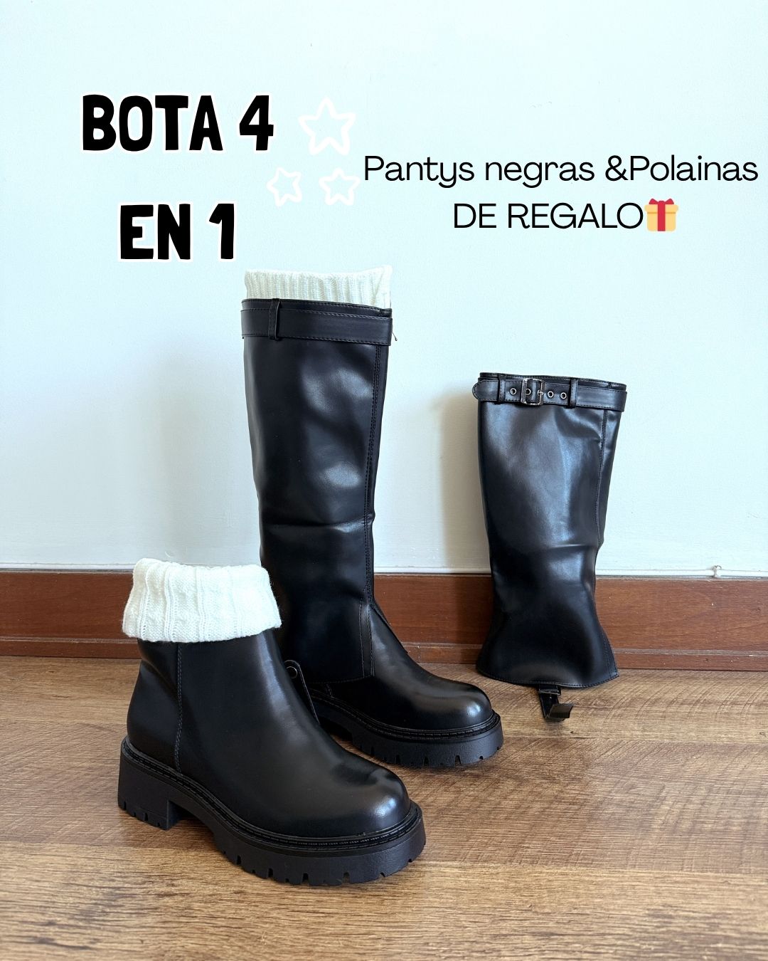 Bota 4 en 1