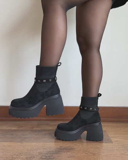Botin 2 en 1 gamuza