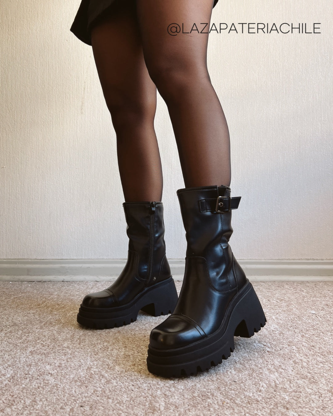 Bota plataforma 2 en 1