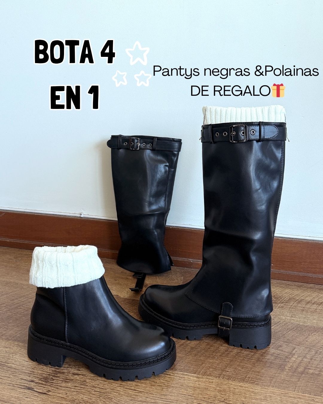 Bota 4 en 1