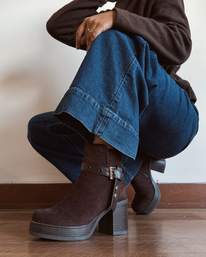 Botin Eloise chocolate