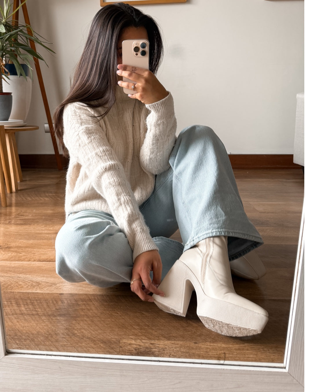 Botin alicia beige