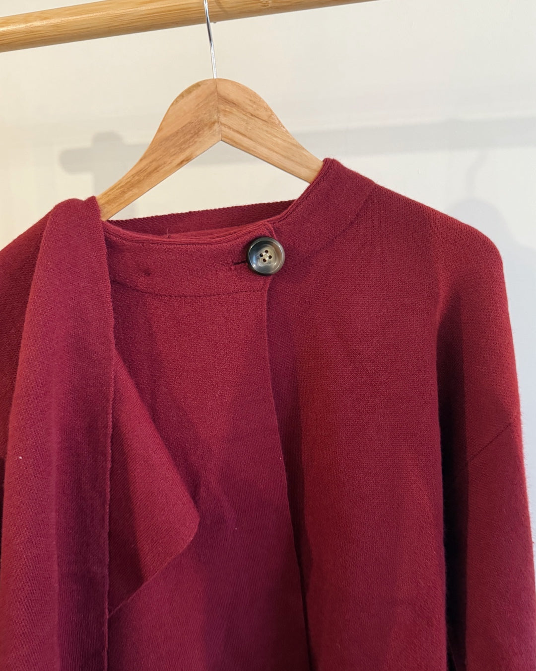 Chaqueta bufanda dupe zara vino
