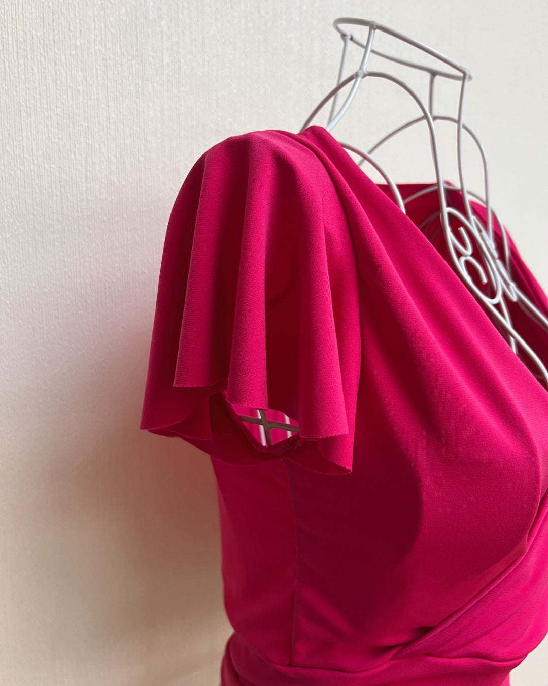 Top dup zara vuelitos fucsia