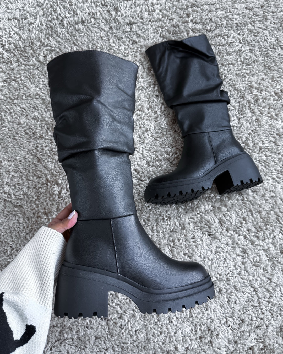 Bota luci negra