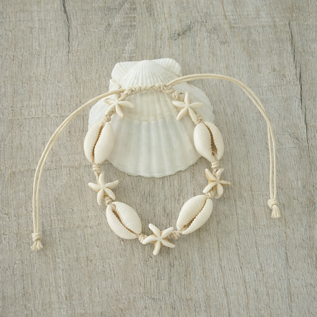 Tobillera conchitas