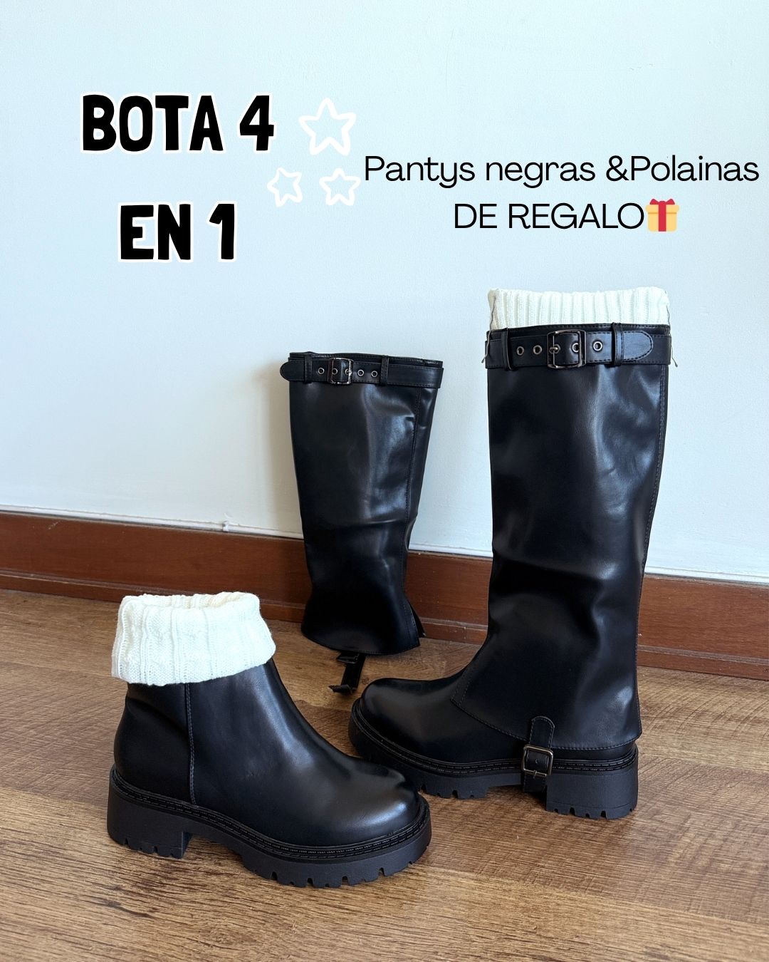 Bota 4 en 1