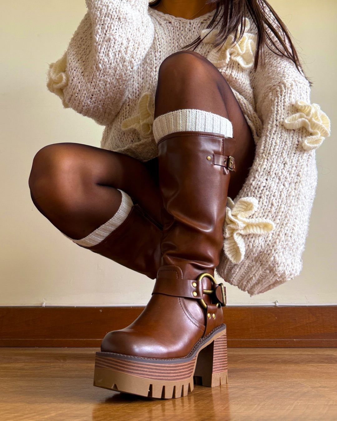 Bota luci brown
