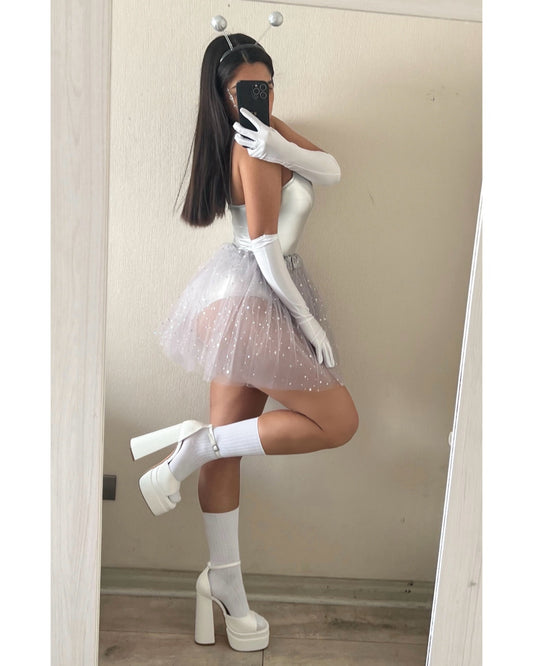 Disfraz Alien glitter