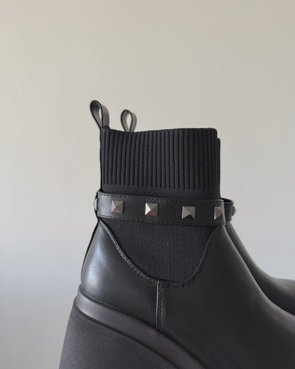Botin 2 en 1 eco cuero