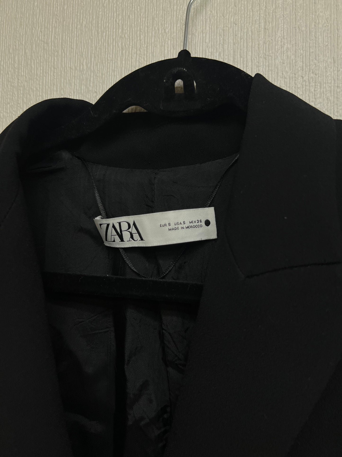 Blazer zara negro