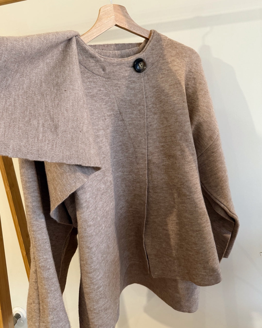 Chaqueta bufanda dupe zara camel
