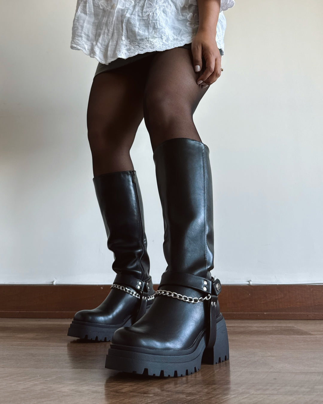 Bota 2 en 1 correa desmontable