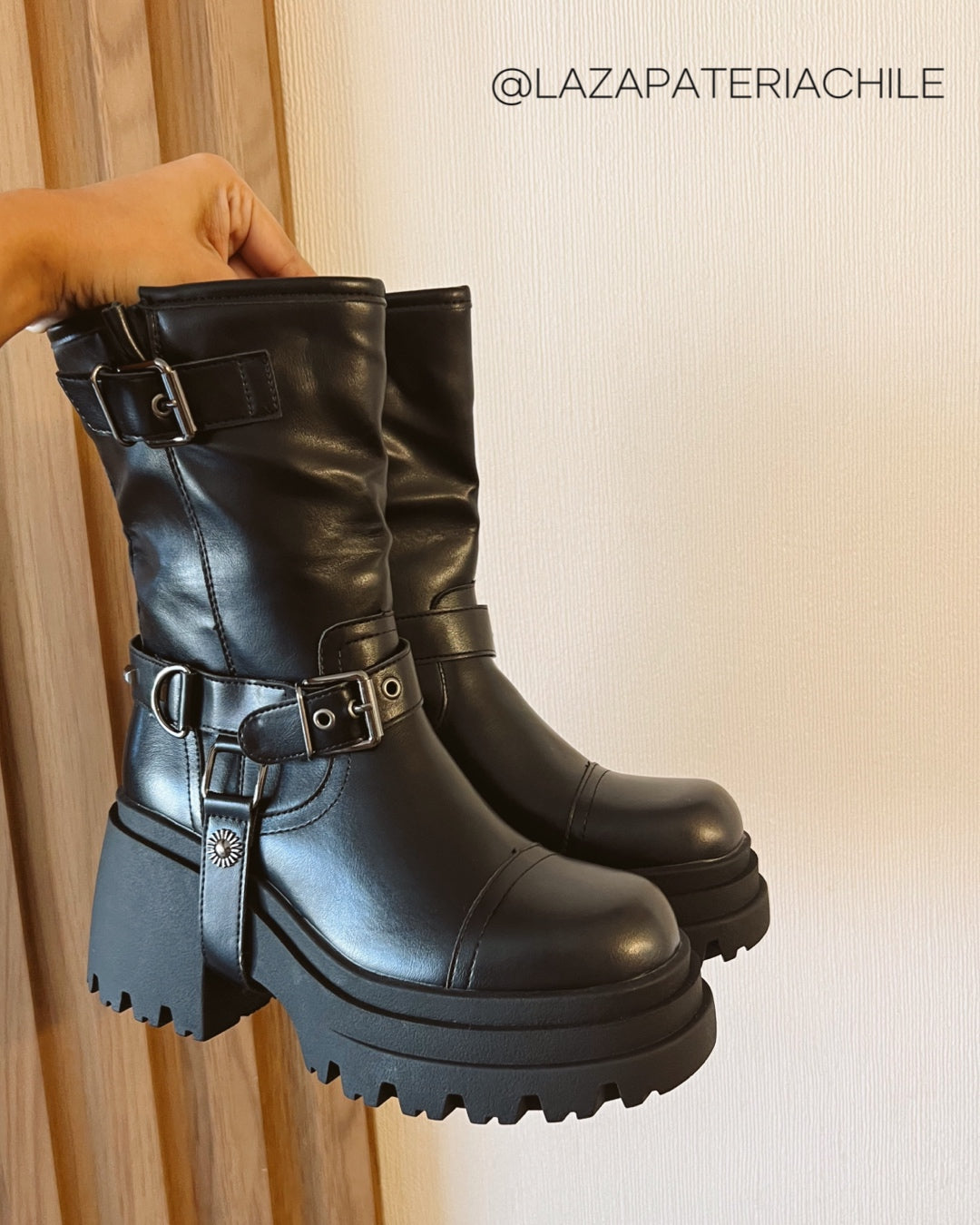 Bota plataforma 2 en 1