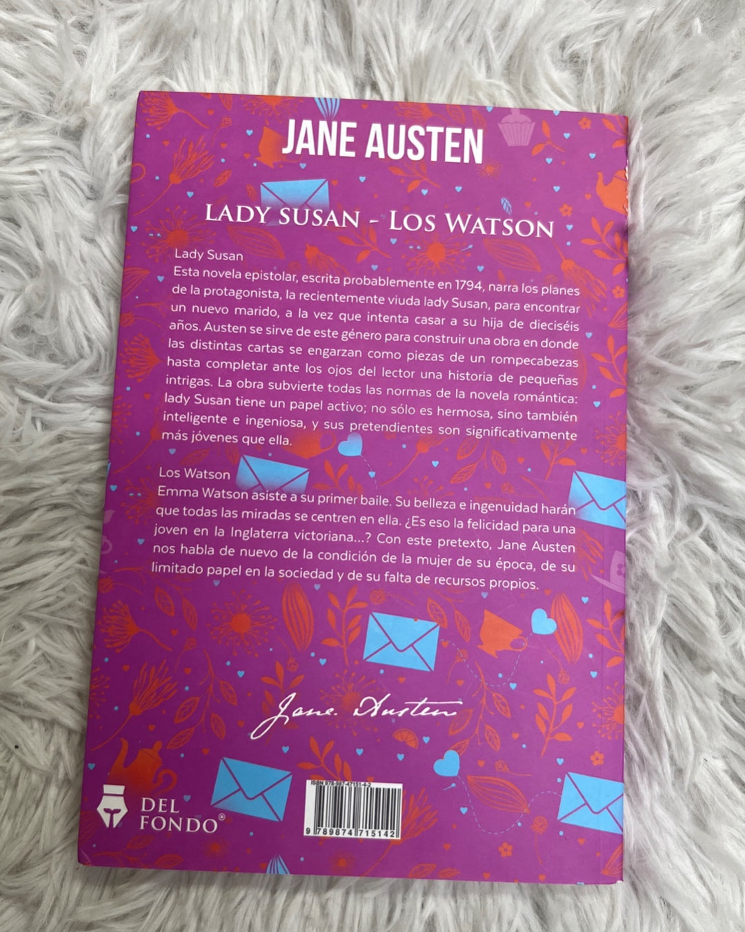 Libro -Lady susan/Los Watson
