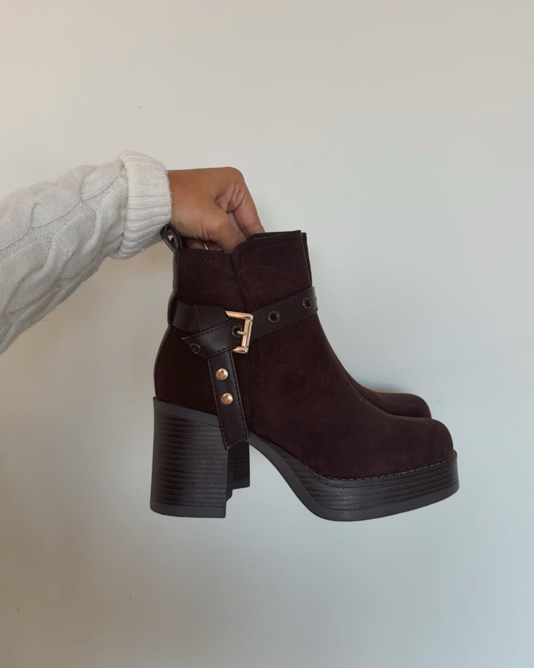 Botin Eloise chocolate