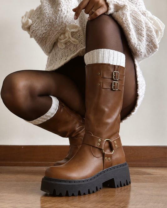 Bota biker II brown