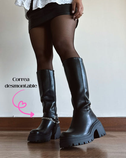 Bota 2 en 1 correa desmontable