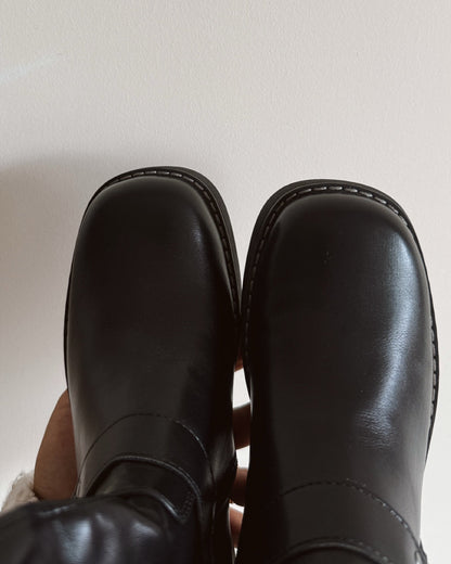 Bota biker black
